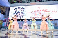 超ときめき♡宣伝部「ときめきルールブック」リリース記念イベントの様子。