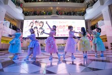 超ときめき♡宣伝部「ときめきルールブック」リリース記念イベントの様子。