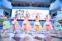 超ときめき♡宣伝部「ときめきルールブック」リリース記念イベントの様子。