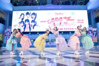 超ときめき♡宣伝部「ときめきルールブック」リリース記念イベントの様子。