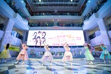 超ときめき♡宣伝部「ときめきルールブック」リリース記念イベントの様子。