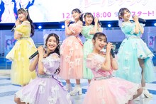 超ときめき♡宣伝部「ときめきルールブック」リリース記念イベントの様子。