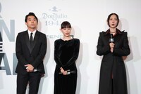 左から仲野太賀、杉咲花、ファーストサマーウイカ。