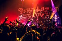 「HYDE [INSIDE] LIVE 2024 WORLD TOUR」ロサンゼルス公演の様子。（Photo by Takayuki Okada）