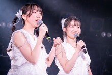 RYUTistのオリジナルメンバーである五十嵐夢羽と宇野友恵。