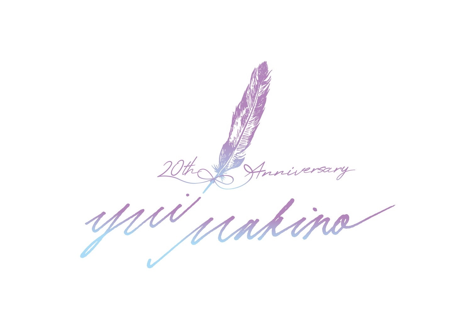 牧野由依アーティストデビュー20周年記念プロジェクト ロゴ