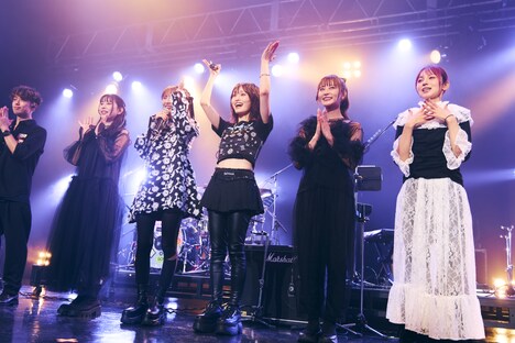 山本彩とSCANDAL。（撮影：日吉“JP”純平）