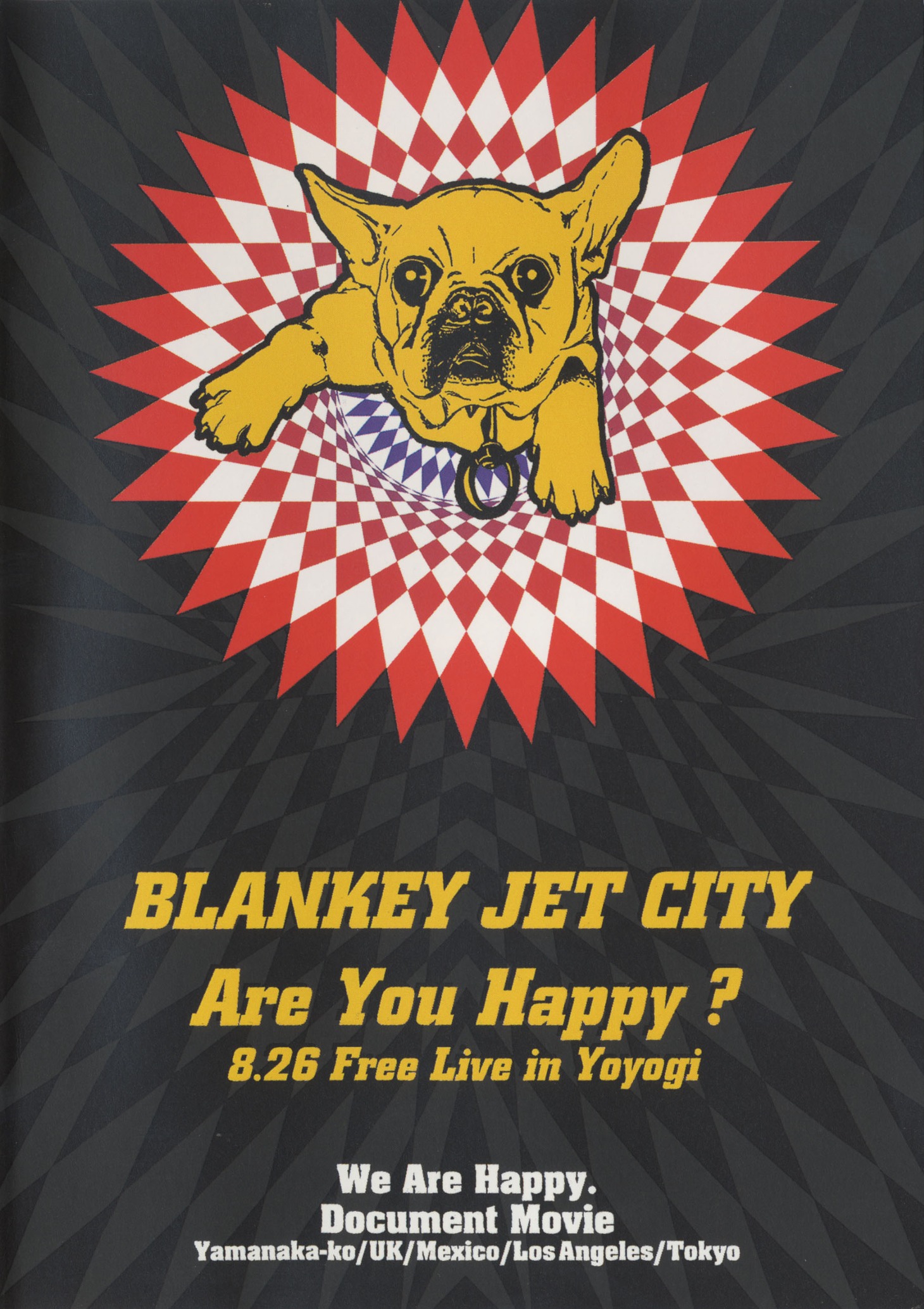 BLANKEY JET CITY「Are You Happy?」ジャケット