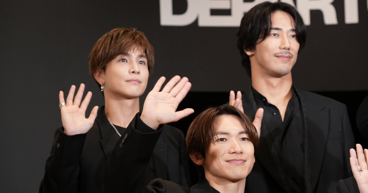 左から岩田剛典、NAOTO、小林直己。 [画像ギャラリー 34/61] - 音楽ナタリー