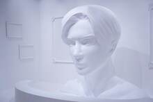 岩田剛典「白の部屋」に展示された巨大な石膏像。