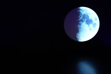 ØMI「Moonlit Room」の様子。