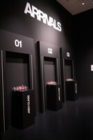 展示の最後にはメンバー名をモチーフにしたスタンプが。