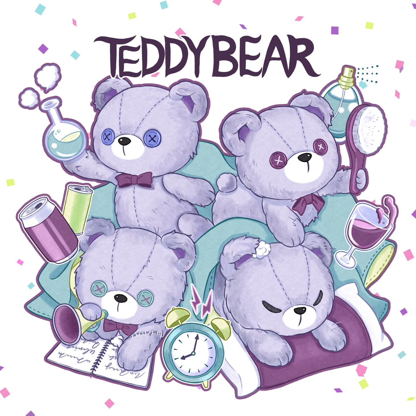 灰かぶり「TEDDY BEAR」ジャケット
