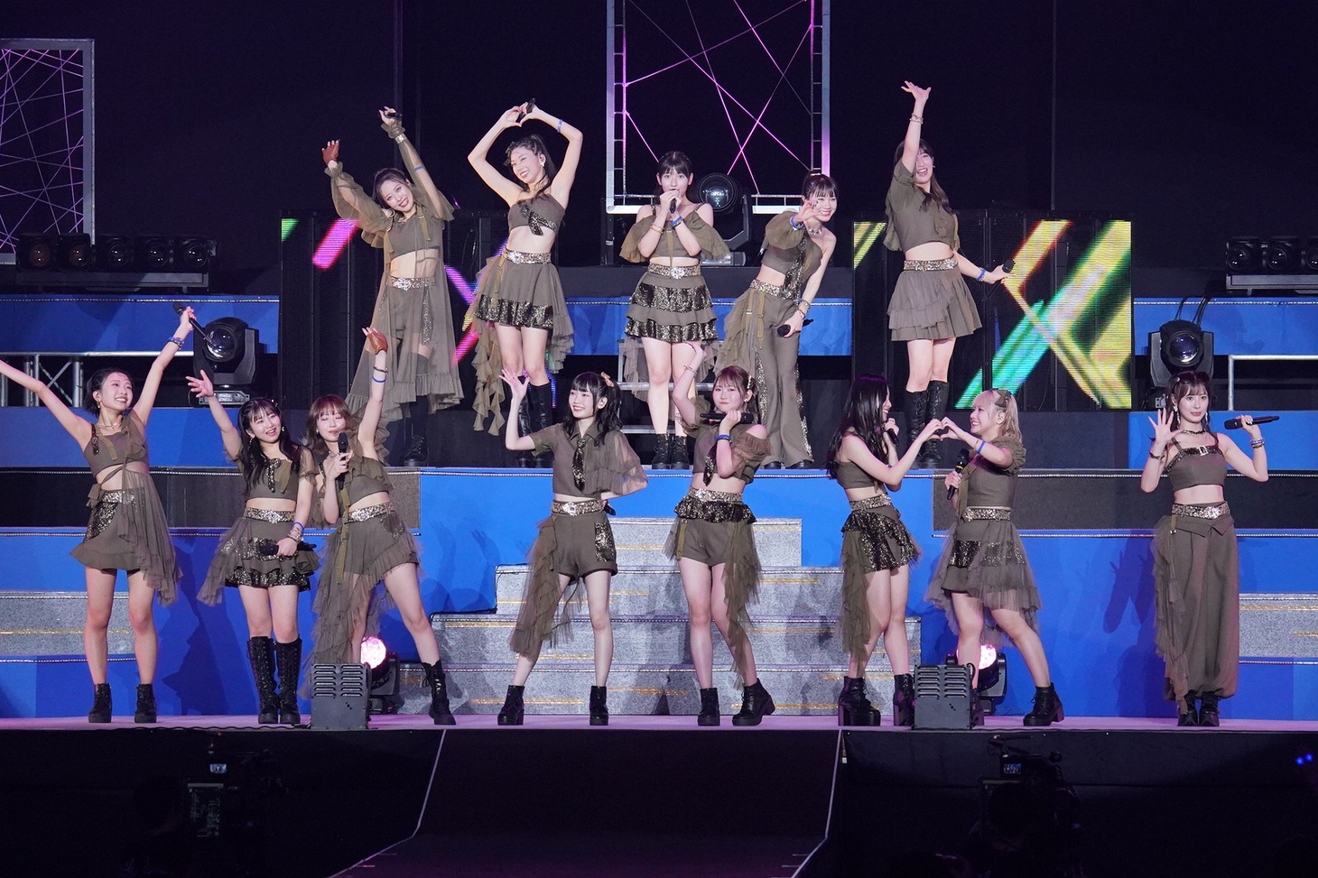 「モーニング娘。'24 コンサートツアー秋 WE CAN DANCE !～Bla Eld～石田亜佑美 FINAL」の様子。