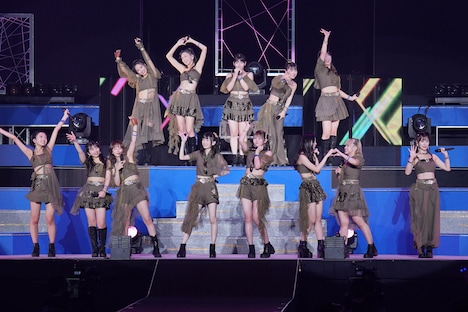 「モーニング娘。'24 コンサートツアー秋 WE CAN DANCE !～Bla Eld～石田亜佑美 FINAL」の様子。