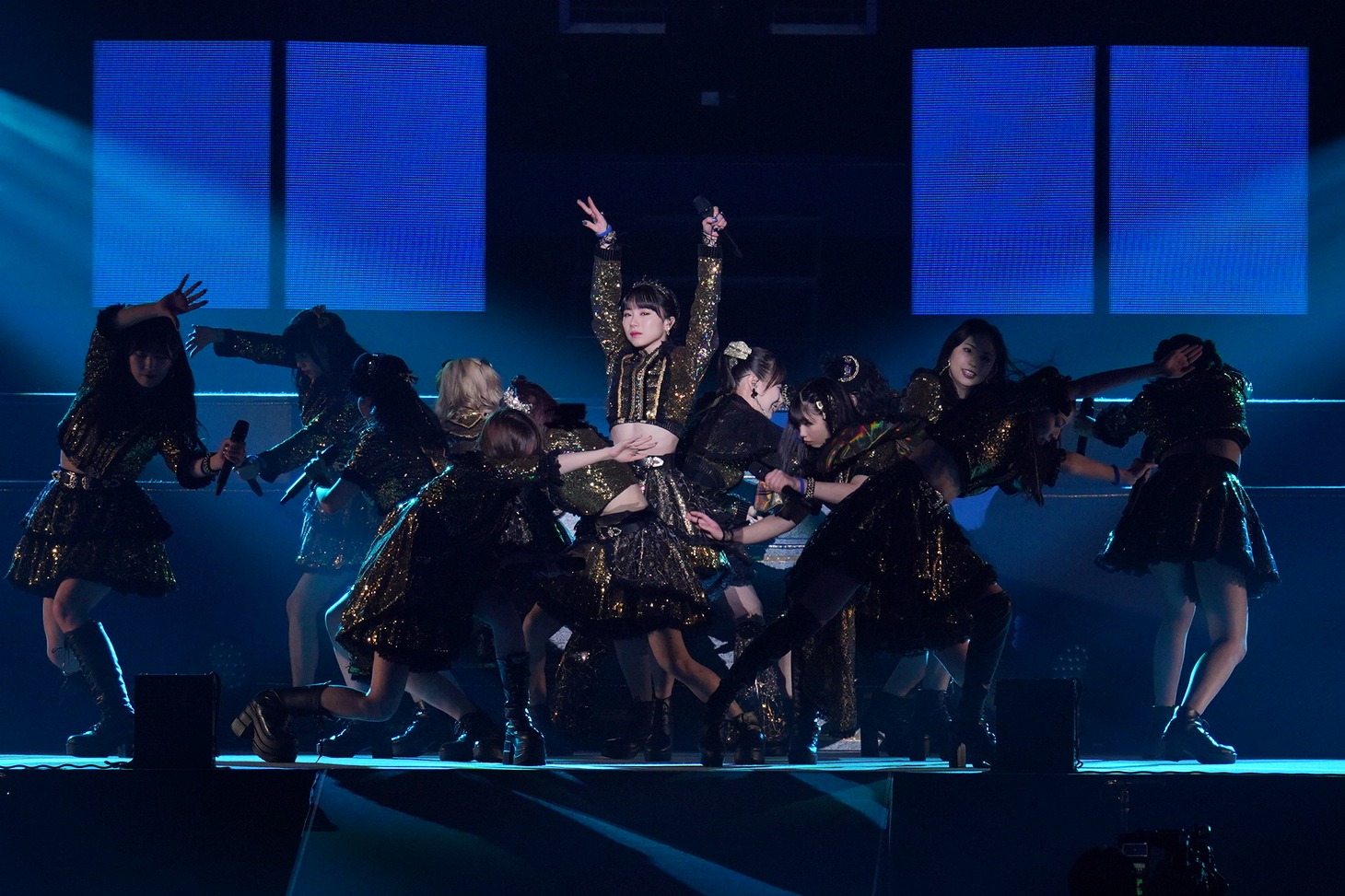 「モーニング娘。'24 コンサートツアー秋 WE CAN DANCE !～Bla Eld～石田亜佑美 FINAL」の様子。