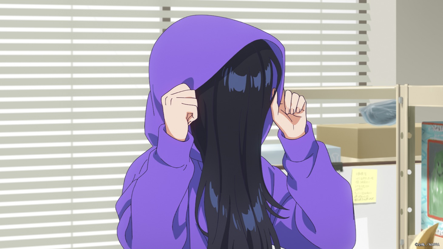 アニメ「全修。」のワンシーン。 (c)全修。／MAPPA