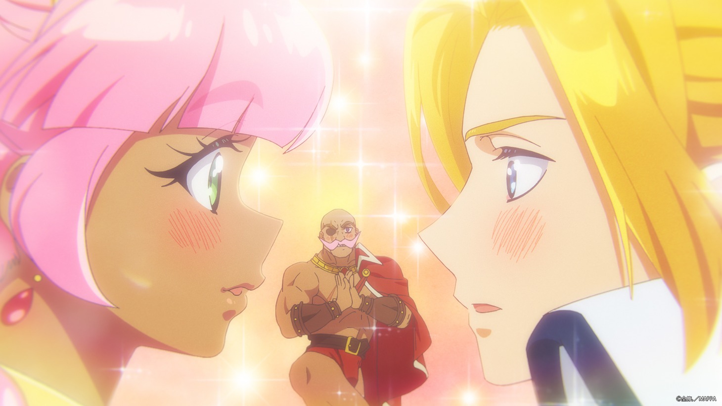 アニメ「全修。」のワンシーン。 (c)全修。／MAPPA