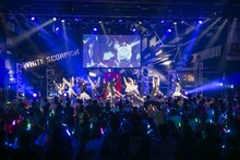 「WHITE SCORPION 1st Anniversary LIVE ～追撃。～」の様子。
