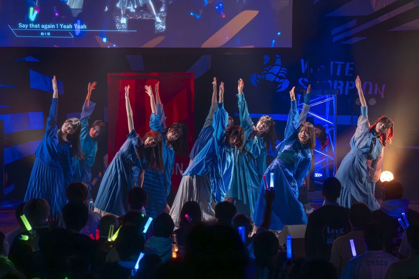 「WHITE SCORPION 1st Anniversary LIVE ～追撃。～」の様子。
