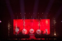 「Da-iCE 10th Anniversary Arena Tour 2024 -MUSi-aM-」の様子。（撮影：青木早霞）