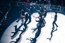 「Stray Kids World Tour ＜dominATE JAPAN＞」京セラドーム大阪公演の様子。（撮影：田中聖太郎）