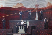 「Stray Kids World Tour ＜dominATE JAPAN＞」京セラドーム大阪公演の様子。（撮影：田中聖太郎）