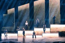 「Stray Kids World Tour ＜dominATE JAPAN＞」京セラドーム大阪公演の様子。（撮影：田中聖太郎）