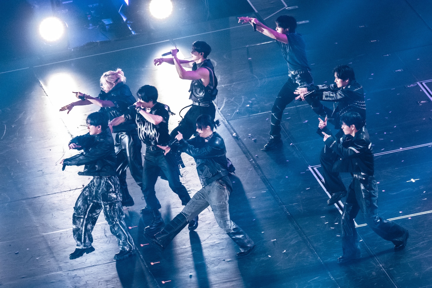 「Stray Kids World Tour ＜dominATE JAPAN＞」京セラドーム大阪公演の様子。（撮影：田中聖太郎）
