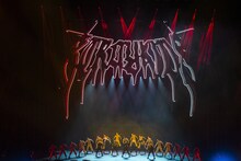 「Stray Kids World Tour ＜dominATE JAPAN＞」京セラドーム大阪公演の様子。（撮影：田中聖太郎）