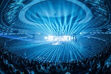 「Stray Kids World Tour ＜dominATE JAPAN＞」京セラドーム大阪公演の様子。（撮影：田中聖太郎）