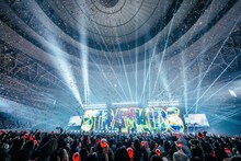 「Stray Kids World Tour ＜dominATE JAPAN＞」京セラドーム大阪公演の様子。（撮影：田中聖太郎）