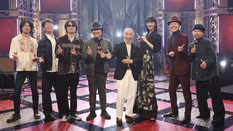 「The Covers 新春レジェンド・ロックSP」出演者 （写真提供：NHK）