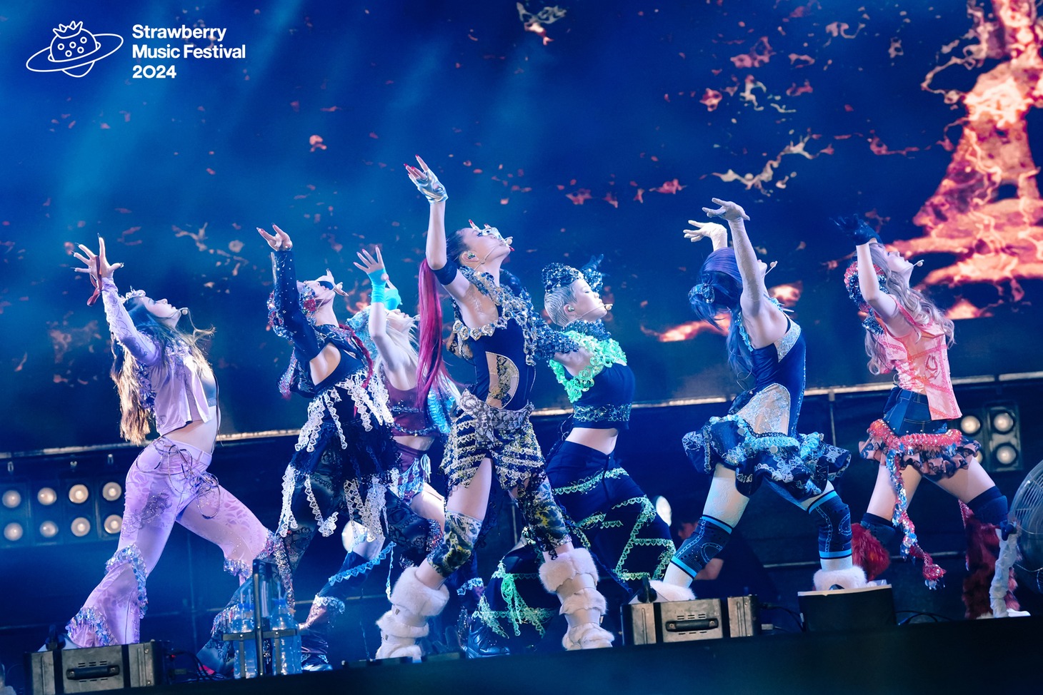 「STRAWBERRY MUSIC FESTIVAL」の様子。