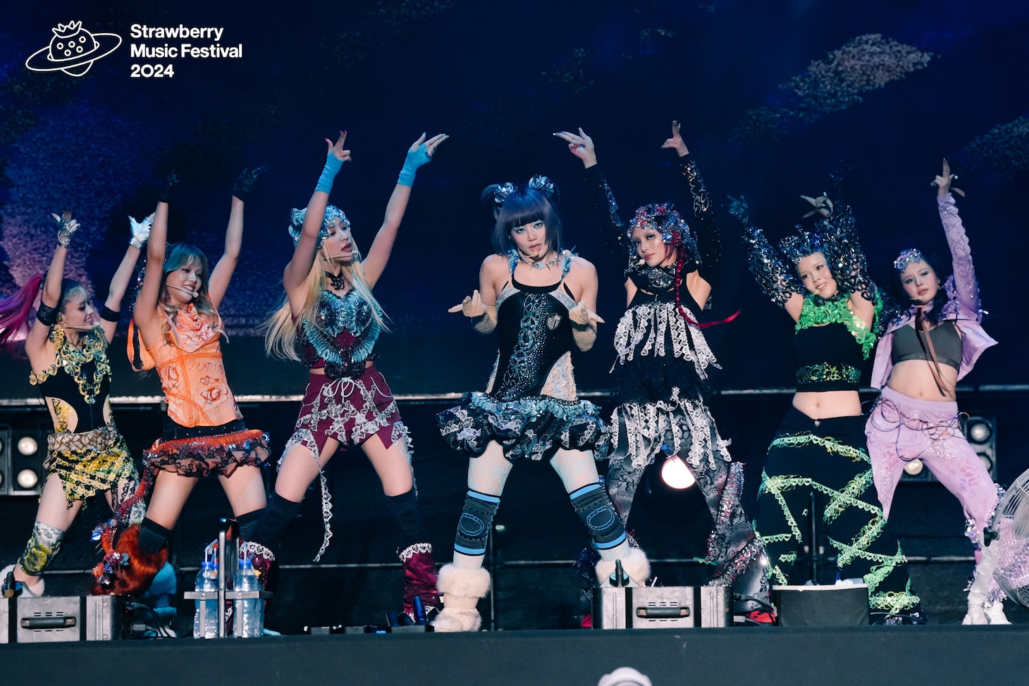 「STRAWBERRY MUSIC FESTIVAL」の様子。