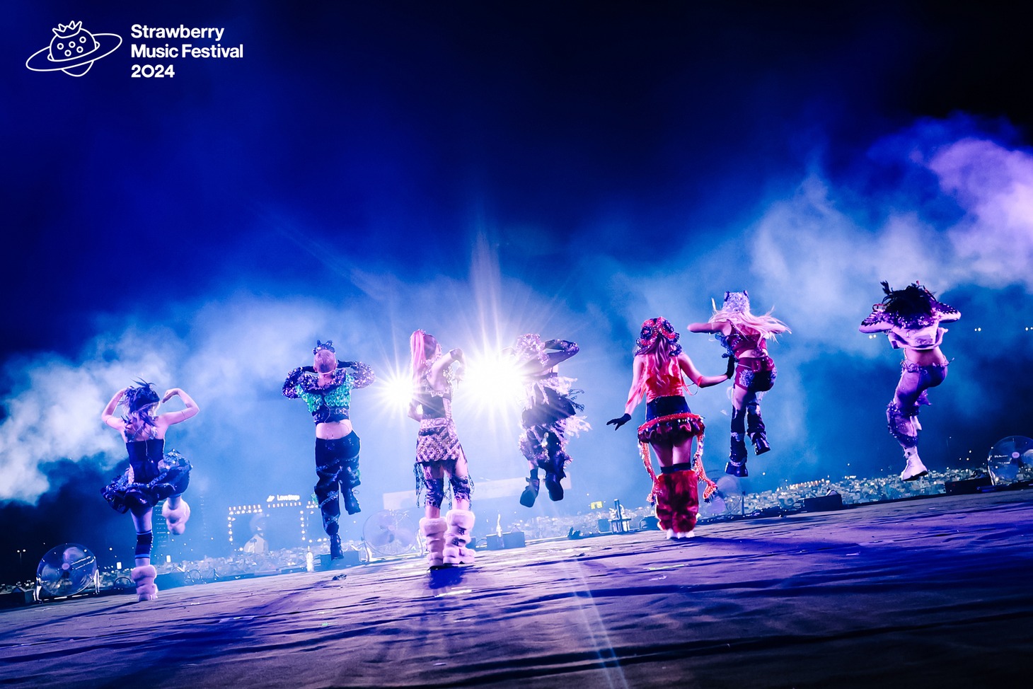 「STRAWBERRY MUSIC FESTIVAL」の様子。