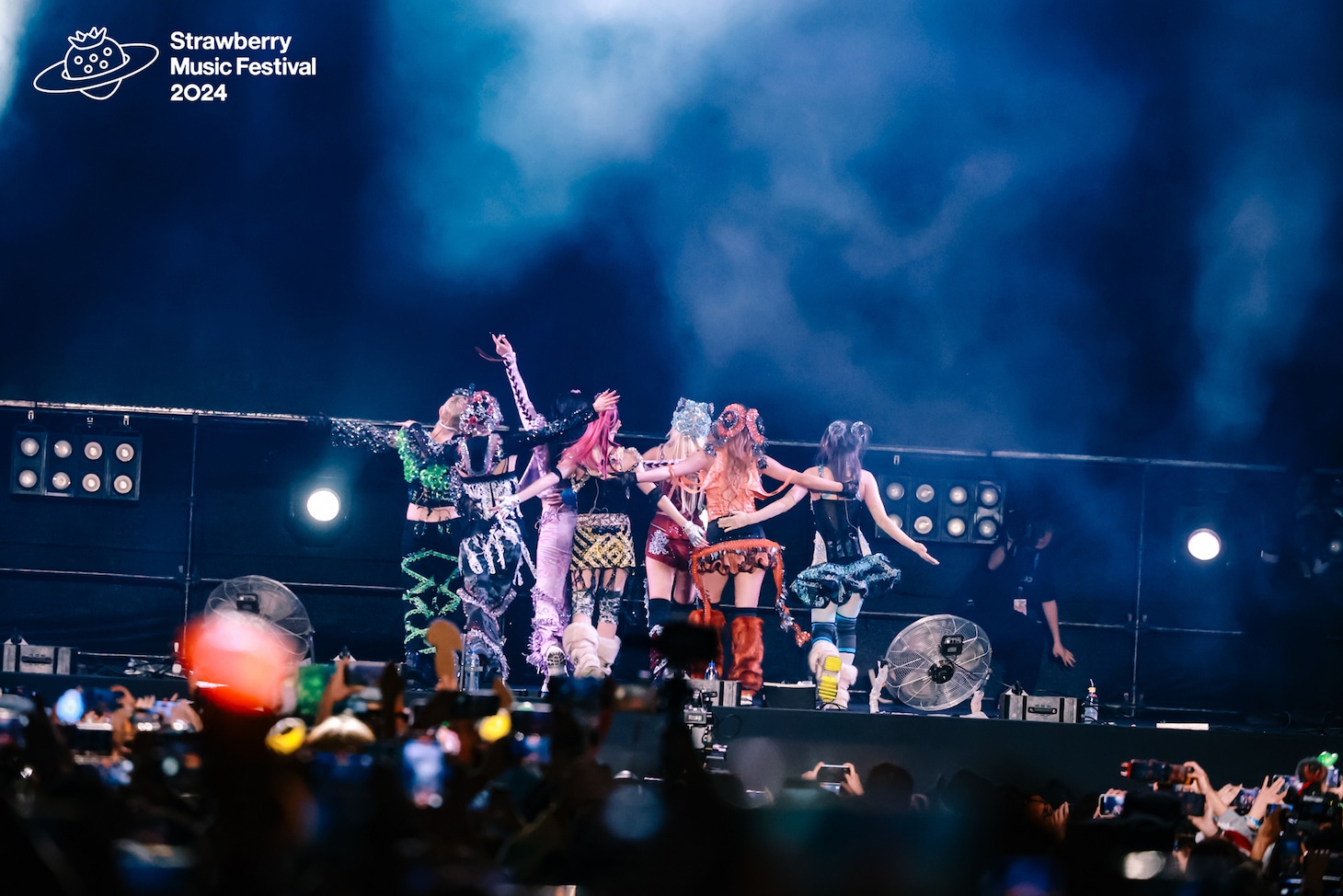 「STRAWBERRY MUSIC FESTIVAL」の様子。