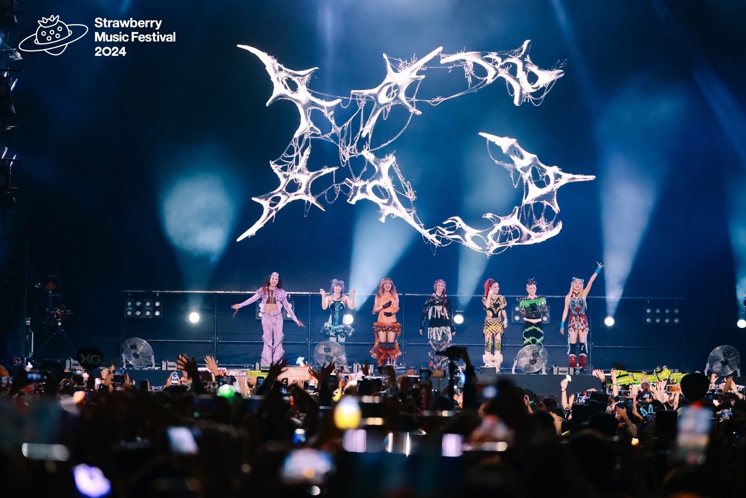 「STRAWBERRY MUSIC FESTIVAL」の様子。