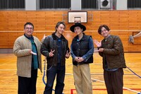 なすなかにしとEXILE TAKAHIRO、ØMI。(c)テレビ朝日