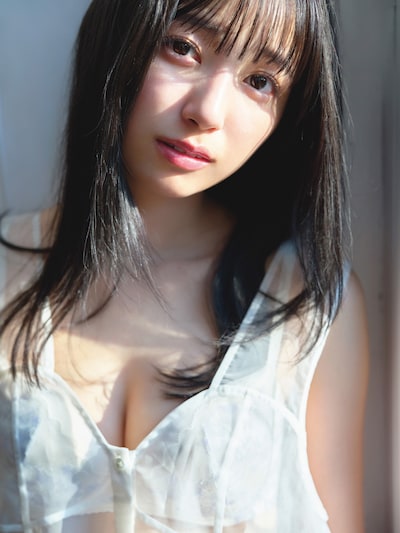 乃木坂46 五百城茉央 1st写真集「未来の作り方」より。（撮影：藤原宏）