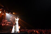 宇多田ヒカル「traveling」ライブ映像より。