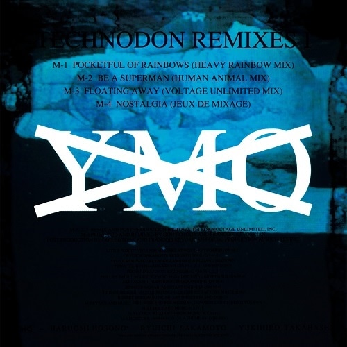 YMO「TECHNODON REMIXES I&II」ジャケット