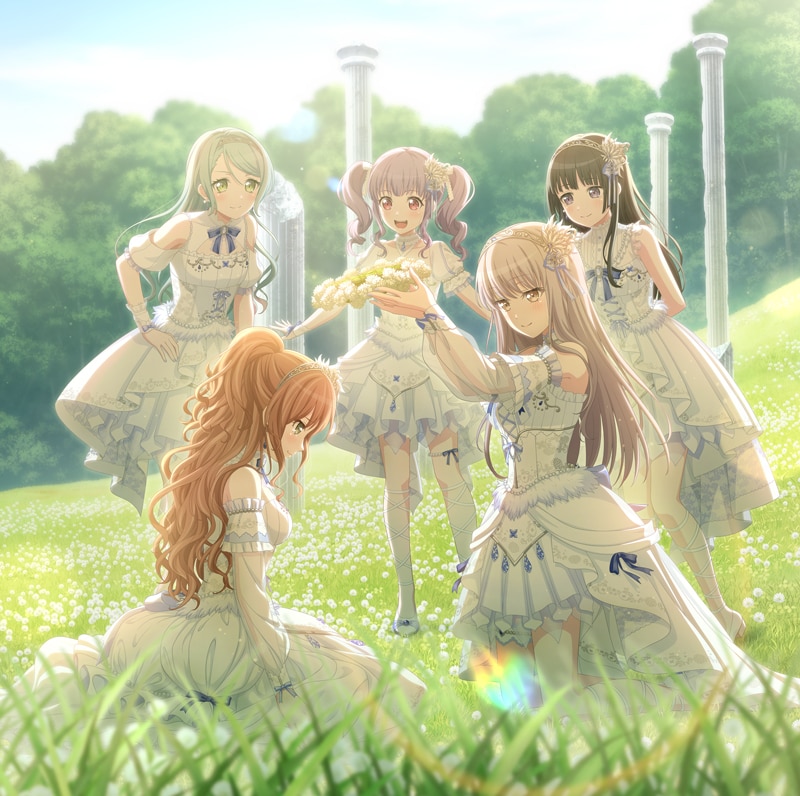 Roseliaがシングル「礎の花冠」本日リリース、限定盤Blu-rayに今年の