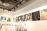 「55th HOSONO HARUOMI POP-UP SHOP」内の様子。