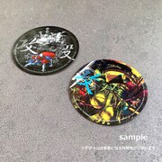V.A.「攻殻機動隊ビデオゲーム・サウンドトラック MEGATECH BODY. PICTURE VINYL. LTD.」特典ピクチャー盤型マグネットステッカー」（Iam8bit japan & asia）※ランダムで1枚配布