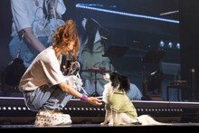 倉木麻衣とベニート。