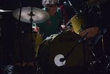 佐藤シンイチロウ(Dr / the pillows)(撮影:今井駿介)