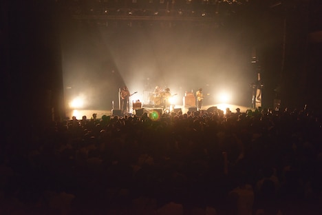 the pillowsのライブの様子。（撮影：今井駿介）