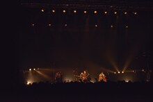 the pillowsのライブの様子。（撮影：今井駿介）