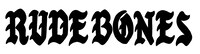 RUDE BONESロゴ